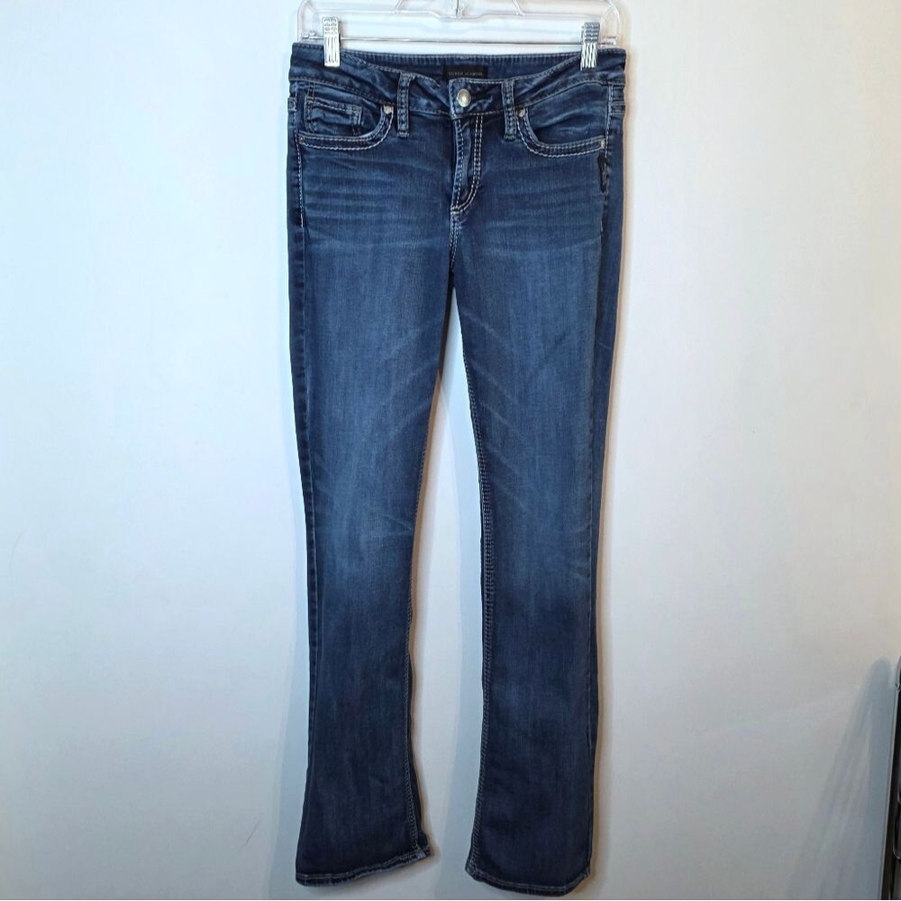 Silver Jeans Suki Slim Boot Size 28